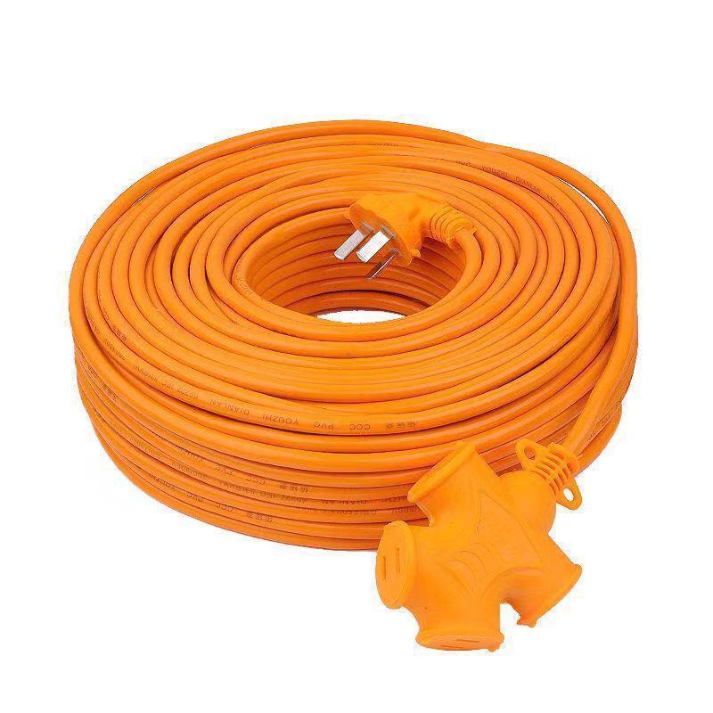 

Rainproof Plug-in Board with Long Cable, Socket Strip, Power Switch for Electric Vehicle Charging in High-Rise Buildings.