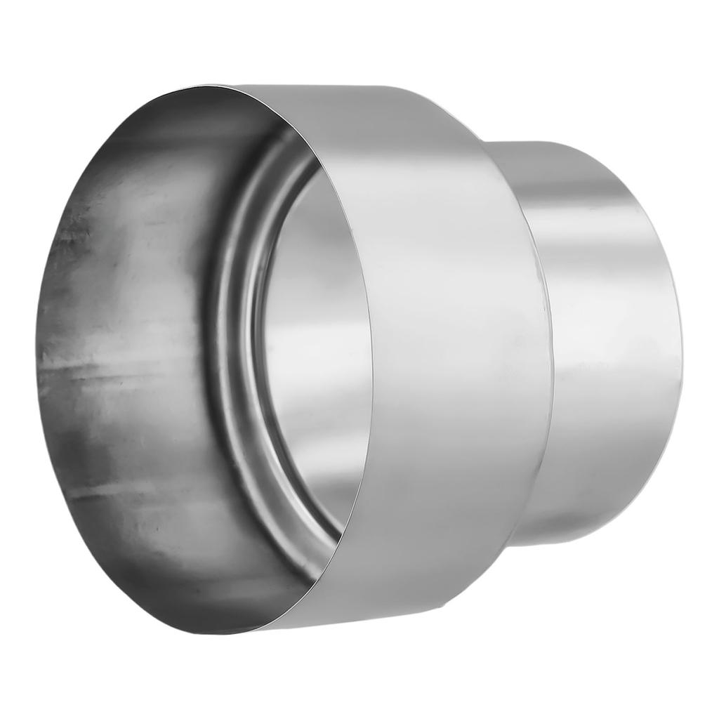60-120mm Edelstahl Kaminrohr Reduzierstück Abgasrohr Reduzierverbindung Kaminadapter Ofenrohr Belüftungszubehör