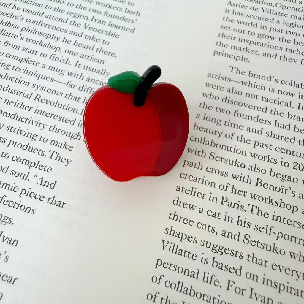 Summer Fruit Hair Clips: Cherry, Strawberry, Grape Claw Clips - Cute & Sweet Accessories