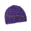 49MD Simple Hollowout Skull Hat Crochet Hair Net Hat For Women Teens Knit Turban Hat