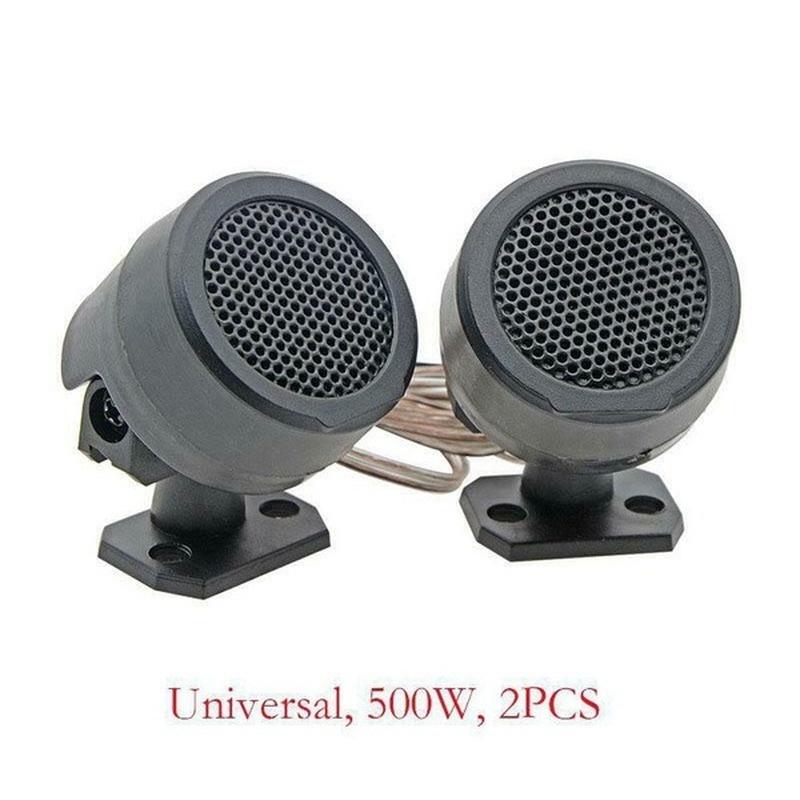1 Paar Hochtöner 500W Mini-Kalotten-Lautsprecher 12V Hocheffizienter Stereo-Lautsprecher für Car-Audio-Systemzubehör