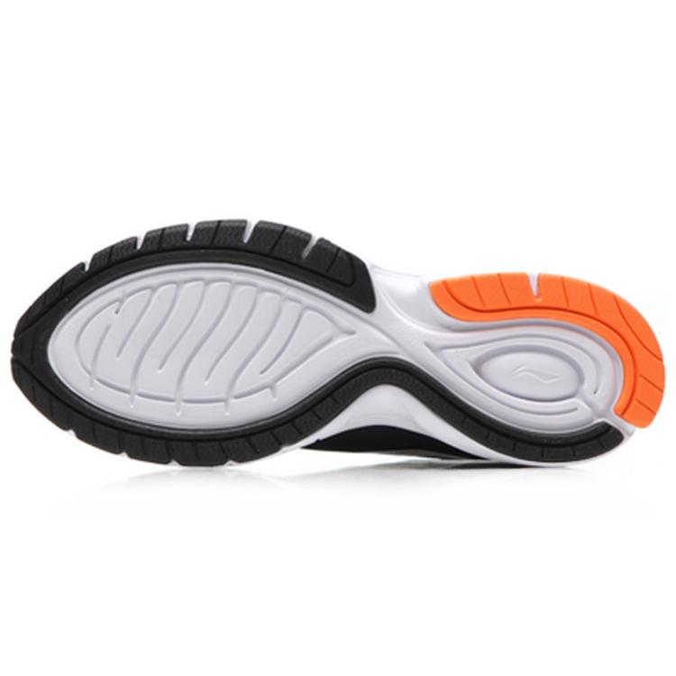 New LiNing Cushioning Anti Slip Wear Resistant Breathability Low Top Running Shoes Unisex Blue White ARBR013-6