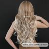 Professional  WIGS 13*4 Lace Front Wig Long Loose Wavy Blonde Wig for Women Synthetic Light Brown Lace Side Bangs Wigs Natural Looking