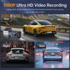 1080P HD Dash Cam with Wi-Fi & Night Vision Dash Camera Cabin Dashcam Vehicle Video Dash Cam Wide Angle Car DVR
