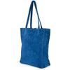 Women's Leather Suede Bag Large Italian Bag Shopper Blue W18