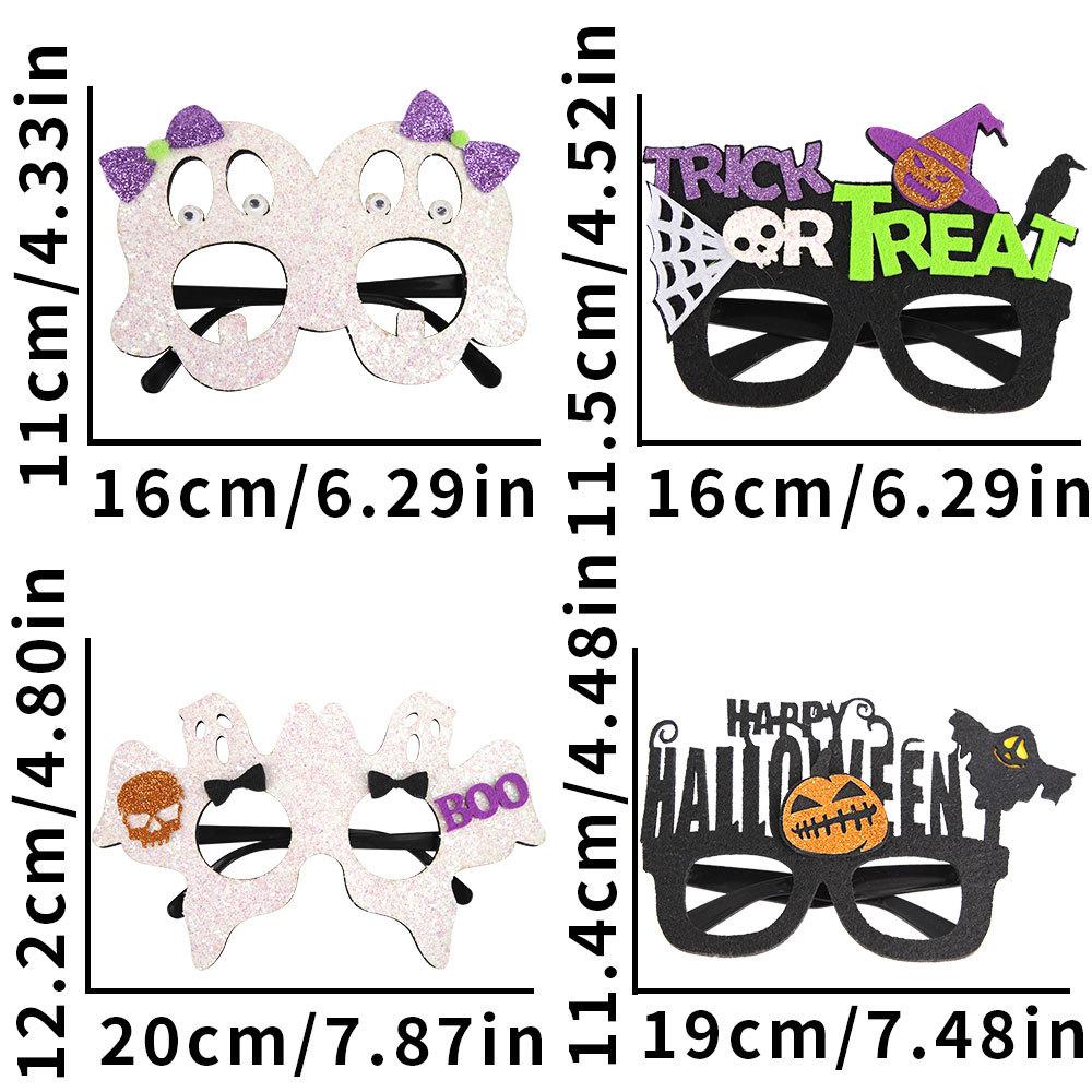 Halloween Glasses Bat Spider Photo Prop Light-Up