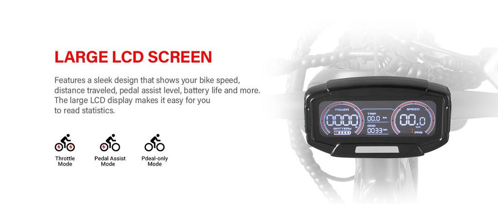 DYU KING 750 Electric Bike – 110km Range, 750W Motor, 26x4.0 Fat Tires – All-Terrain Aluminum E-Bike