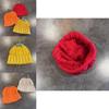 Warm Pumpkin Themed Knit Hat With Heathered Yarn And Chic Style For Women