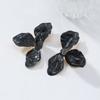 Sophisticated Earrings Ear Jewelry Flower Studs Earrings Unique Ear Pendant Alloy Texture Ear Pin for Fashion Lover