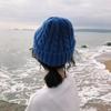 Neue Candy Farben Gestrickte Hüte Für Frauen Kpop Stil Twist Woolen Beanie Hut Herbst Und Winter Weibliche Kappe Halten Warme winter Hut