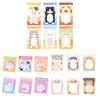Cartoon Shape Design Stick Note Selves Stick Write Pad Reusable for School Office Journaling Multipurpose Paper Notepads