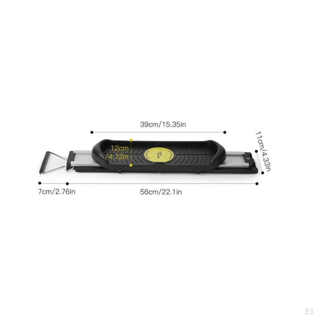 Knee Joint Sliding Aluminum Alloy Slide Ribbed Grip Exercise Board