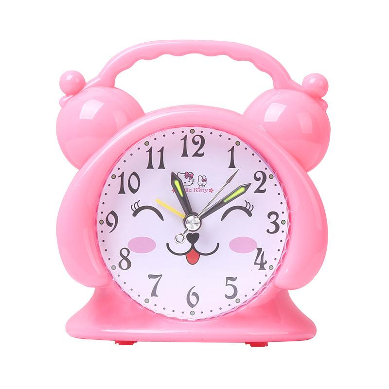 Popular alarm clock children's cartoon bedside cute modeling clock small alarm desk clock children's gifts