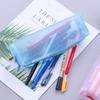 Large Mesh Transparent Pencil Case - Student Exam Essential Portable Stationery Organizer