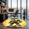 Transformers Printed Round Rug Carpet Chair Rug Area Rug Entryway Doormats,for Office Chair Living Room Bedroom Kitchen Room.