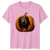 Dog In Pumpkin TShirt Wirehaired Pointing Griffon Halloween