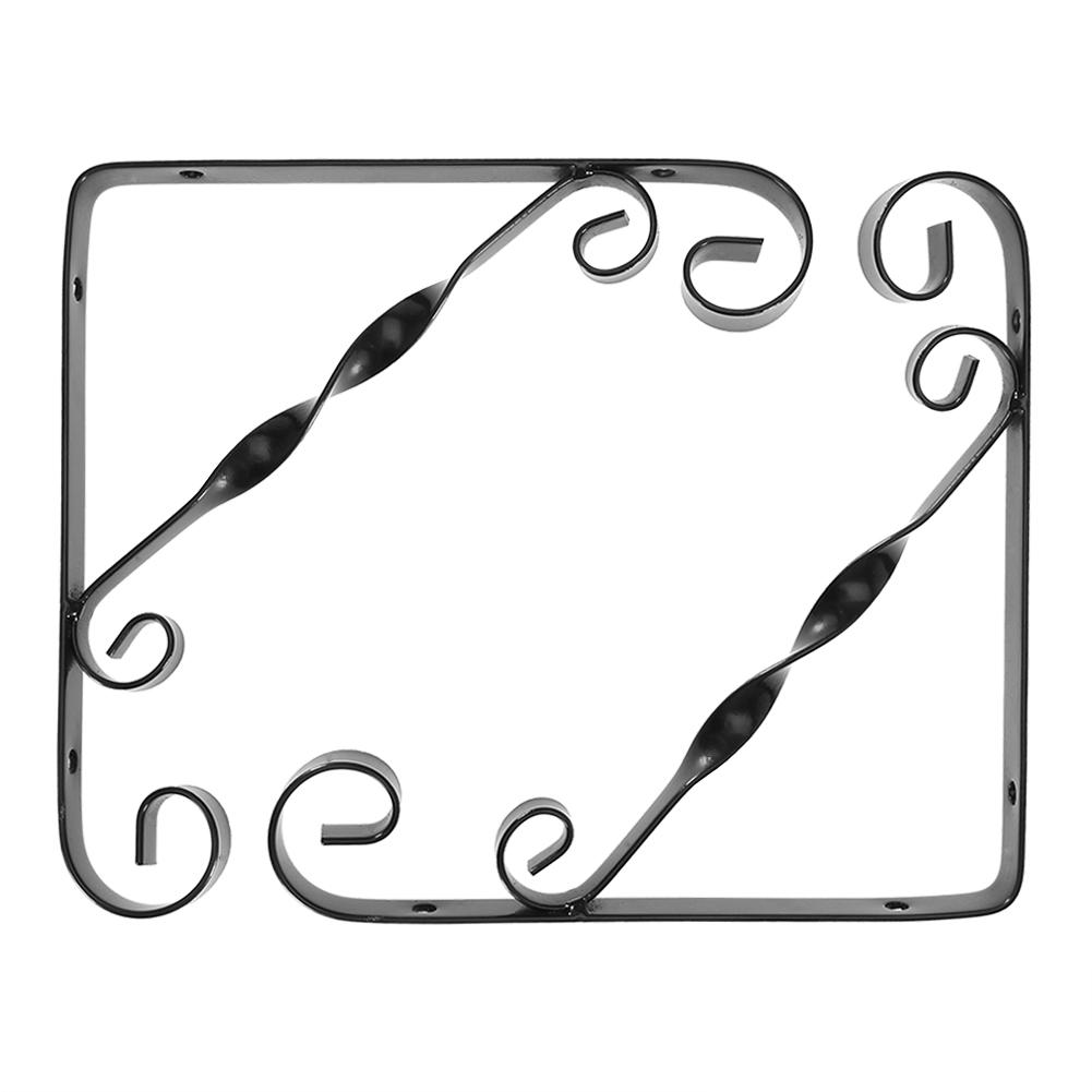 

2Pcs Metal L Shape Wall Mounted Shelf Triangle Bracket Supporter