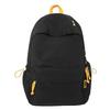 Schoolbag Korean version ins Large capacity solid color campus simple and lightweight versatile letter schoolbag 3rd to 6th grade students shoulder