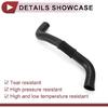 1 Pcs Radiator Coolant Hose for Toyota Solara 3.3L V6 GAS 2004-2008 Lower Heater Hose No.1657220080 Black Rubber