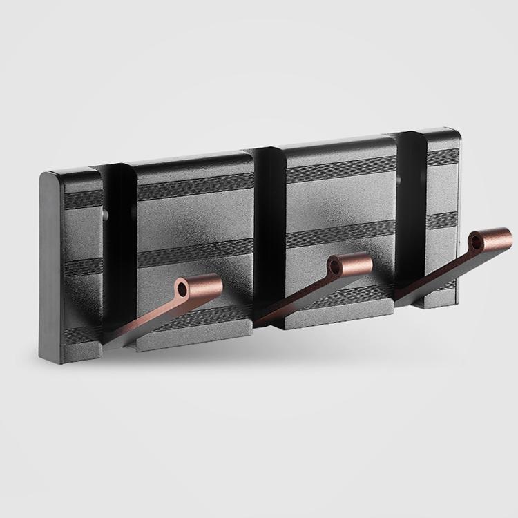 Black Nordic Decorative Wall Mounted Metal Living Room Wardrobe Clothes Hidden Wall Hook