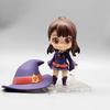 11cm Little Witch Academia Anime Figure GK KagariAtsuko Q-Version Clay Man Mobile Doll Kawaii Model Desktop Ornament Plaything Presents