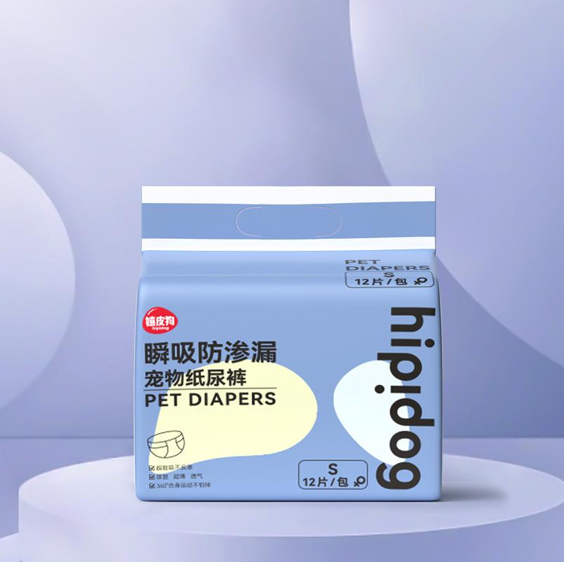 

Физиологические штаны для собак Подгузники для питомцев instantaneous anti-leakage 12 pieces/bag