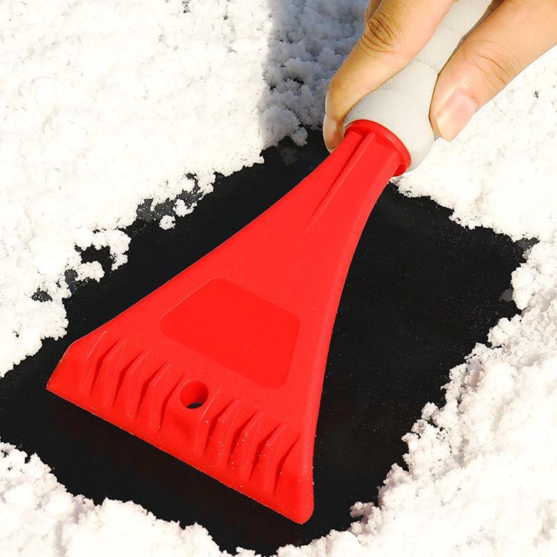 Car Snow Removal Shovel with EVA Sponge Handle: Multi-Function Mini Deicing & Defrosting Tool