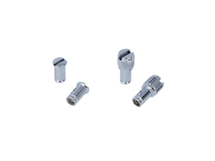 Abu Garcia Side Cup Nut Set for Chrome Black Avail 2500C