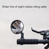 Universals Bike Mirror Adjustable Handlebar Rearview Mirror Handlebar Mount Mirror for Electric Bike Road Bicycles