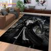 Tappeto Cartoon Cavaliere Templare Crociato per Decorazione Soggiorno Camera da Letto, Decorazione Antiscivolo per Divano Zerbino Regalo Bambino