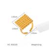 Euro-American style shell heart stainless steel ring for women, high-end pearl open ring, titanium steel non-fading ring