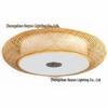 Zen Tea Room Bamboo Art LED Retro Ceiling Light for Homestay or Balcony