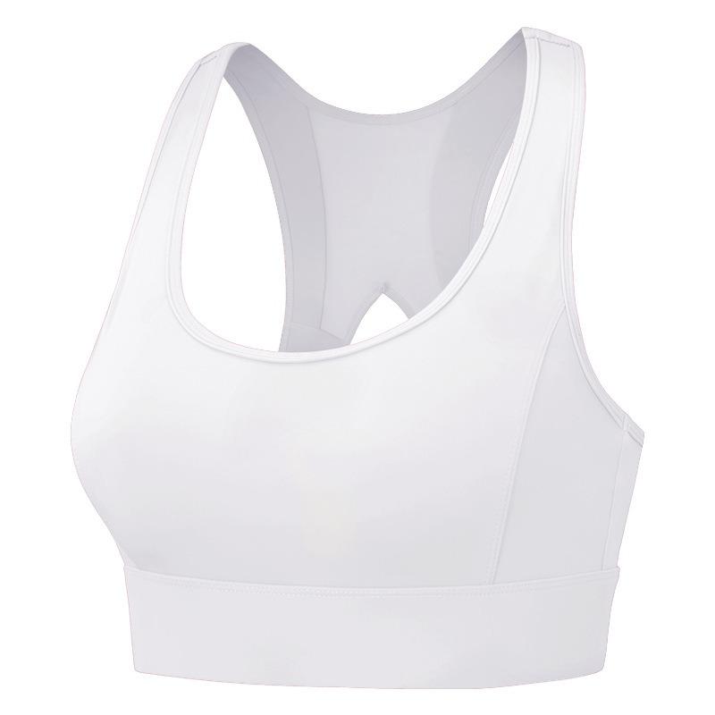 Plus Size Hollow Out Beautiful Back High Shockproof Sports Bra For Women Running Fitness