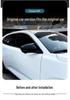 Changan UNIK Bull Horn Anti-Scratch Rearview Mirror Cover