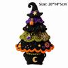 Handmade Christmas Party Crochet Decoration Festival Tabletop Christmas Tree Ornament  for Beginner