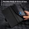 EUCAGR Carbon Fiber Flip Magnet PU Leather Wallet Phone Case for Samsung S26 Ultra S25 S24 S23 S22 S21 S20 S10 S9 S8 Plus Cover