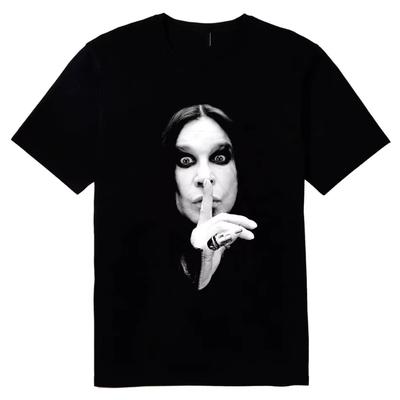 Καλοκαιρινή Ζεστή Προσφορά 2025 Ozzy Osborn Θρύλος της Heavy Metal Μπλούζα Μαύρη Μπλούζα Γυναικεία Μπλούζα με Στρογγυλή Λαιμόκοψη Επανεκτύπωση Χιουμοριστική Μπλούζα Hip Hop