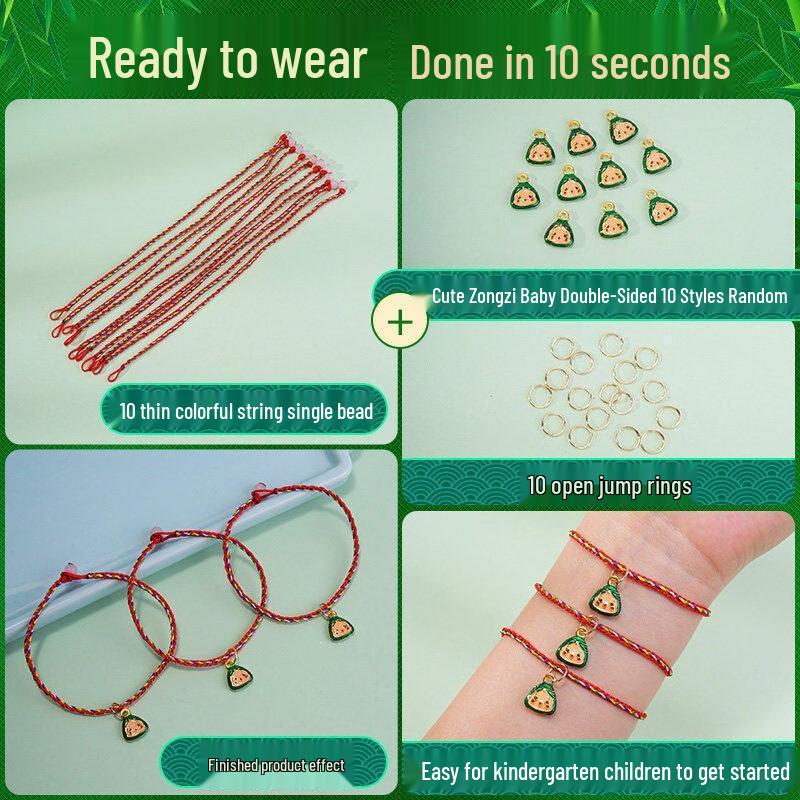 Changbaosen Dragon Boat Festival Five-Color Rope DIY Kit