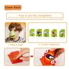 Tongue Shooting Game, Lizard Party Blower Masks With Blowing Tongue Game For Kids, Insect Cardboard Included