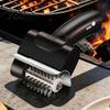 Cordless Grill Scrubber Electric BBQ Brush, Type-C Rechargeable Cleaning Brush with High-Speed Motor, Automatic Tool Splash Guard, Stainless