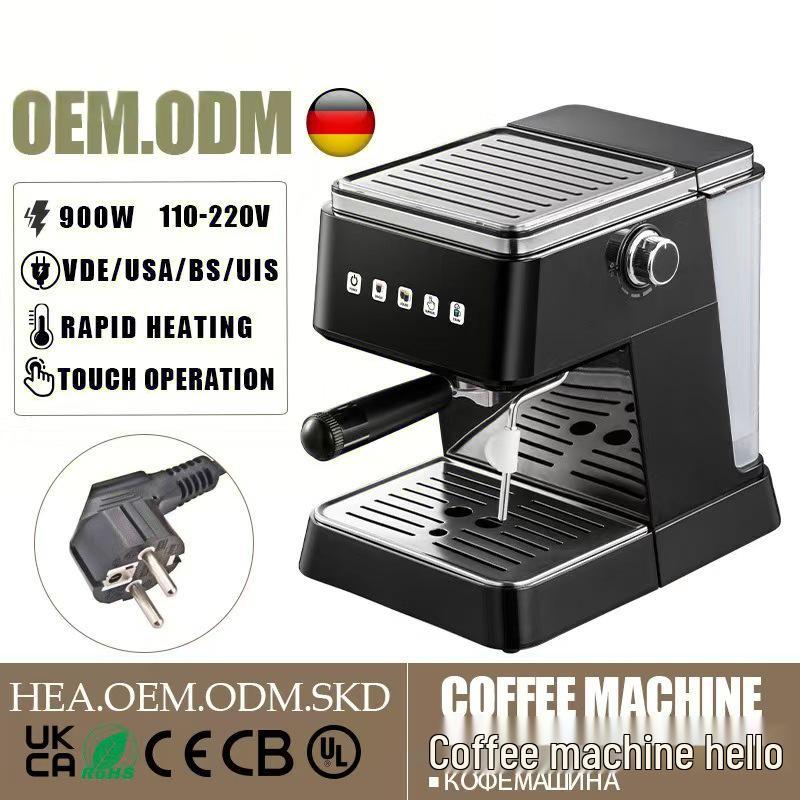 Multifunktionale italienische Kaffeemaschine mit Touchscreen & Milchaufschäumer