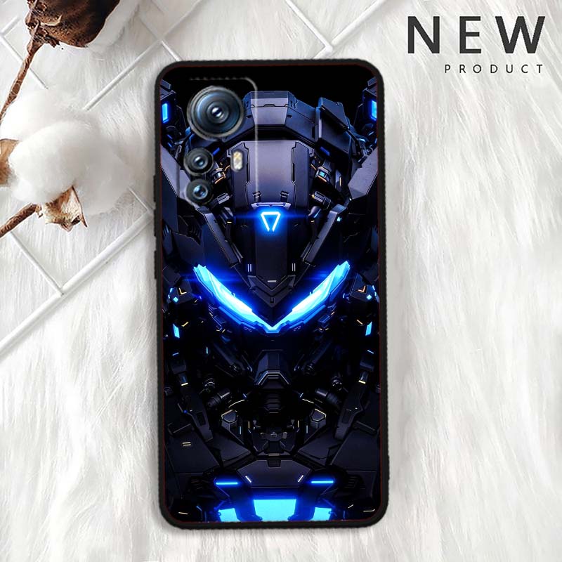 Mechanical style pattern For Xiaomi Mi 15 14 13 13T 12 12T 12S 11 11i 11T Pro Ultra Lite 5G Black Soft Phone Case