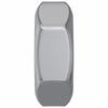 Hex Nut 12 Pcs Silver M8 Metal