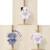 Plush Animal Keychain With Pp Cotton Filling For Kids And Adults