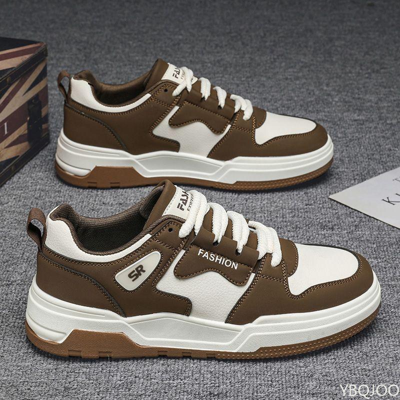 New spring shoes for men waterproof sports leisure shoes low top flat bottom versatile breathable simple comfortable men's shoes