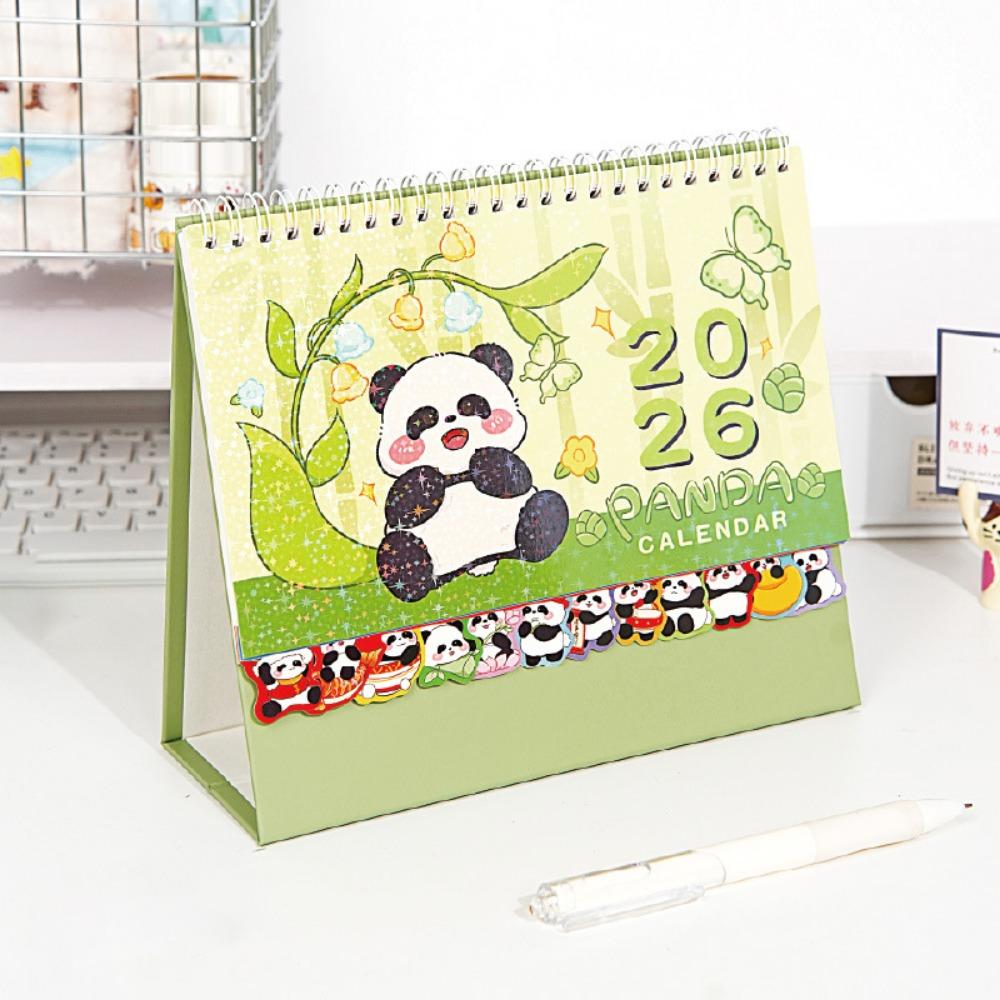 Coil Binding 2026 Desk Calendar Memo Notes Monthly & Daily Planner Monthly Calendar School
