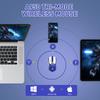 DAREU A950 Wireless Gaming RGB Charging Stand 12000 Armored Technical Standards Approved Mouse, Ambidextrous, Lightweight, Wireless,