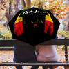 1PC Music Theme Umbrella Portable Folding Umbrella Iron Frame Hole Bone Structure Outdoor Home Umbrella A22