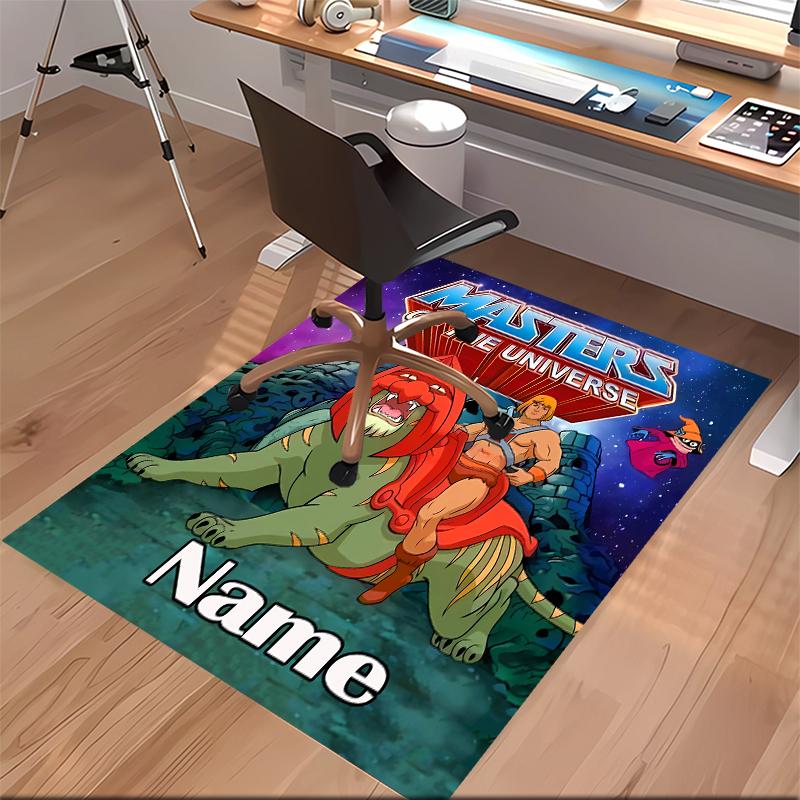 Custom Personalization He-Man and the Masters of the Universe Print Area Rug - Soft, Washable Non-Slip Indoor Mat,Living Room,Home&Office Decorative R