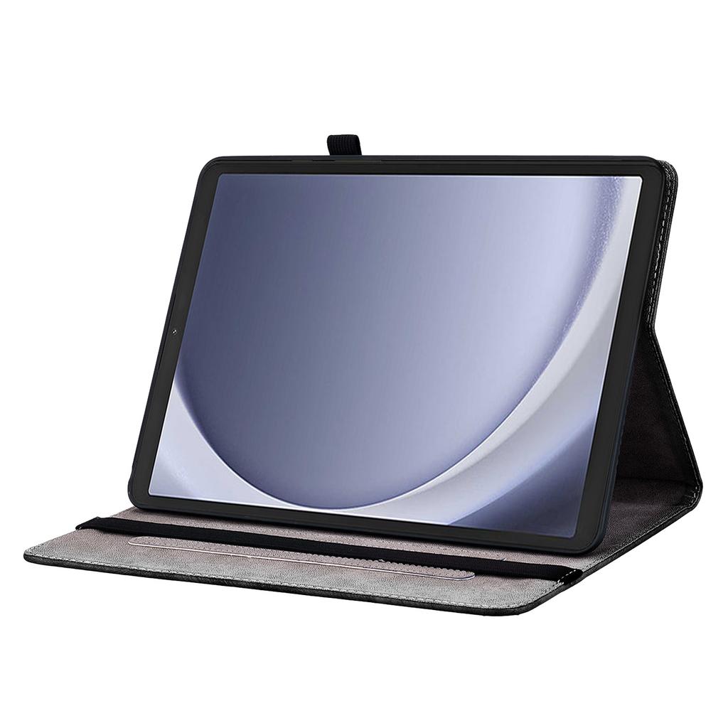 Para Samsung Galaxy Tab A11 Capa de Couro Estampa Impressa Suporte Capa para Tablet com Porta-Cartões